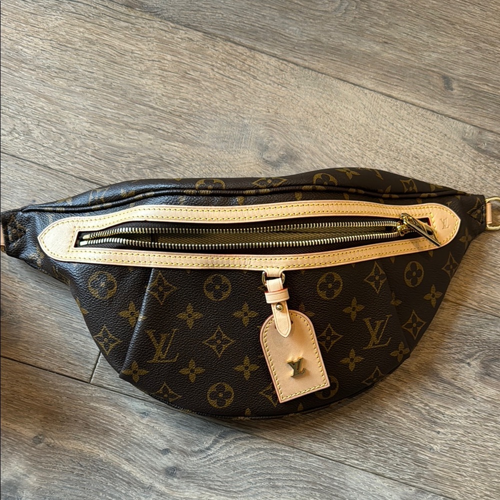 Louis Vuitton Monogram Brown Belt Bag
